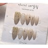 [Commemorating store openingSuper special discount]Premium champagne gold handmade nails -
