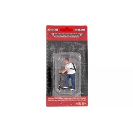 Showcasts FIGURE 24 SERIES 2 FIGURE 1 1/24 DIECAST CAR SHOWCASTS AD-24901 DIORAMA
