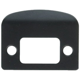 Kwikset 84638-514 Square Corner Deadbolt Full Lip Strike Iron Black Finish