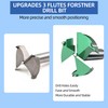 HUHAO Forstner Drill Bits 38mm (1-1/2 inch) Carbide Upgraded Version