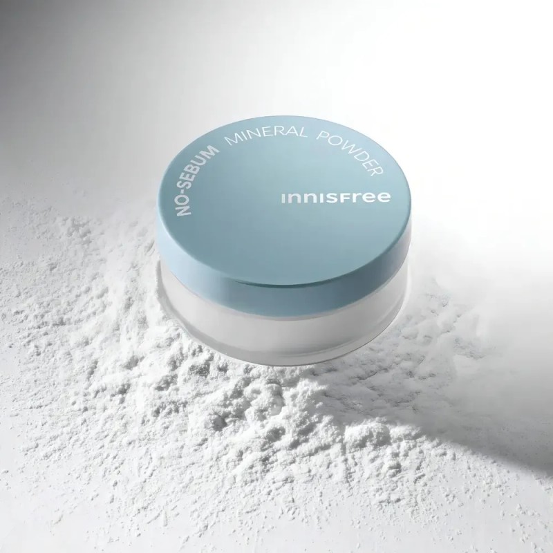 Innisfree No Sebum Mineral Powder Polvo Antibrillo Coreano