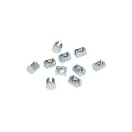 MOTOFLEX Set: 10x Soldering Nipple Holder Bowden Cable, Longitudinally Slotted - Simson S51, S50, KR51 Schwalbe, SR4, SR50, SR80