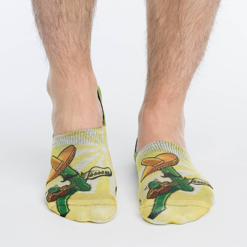 Good Luck Sock - Calcetines invisibles para hombre (talla 7-12)