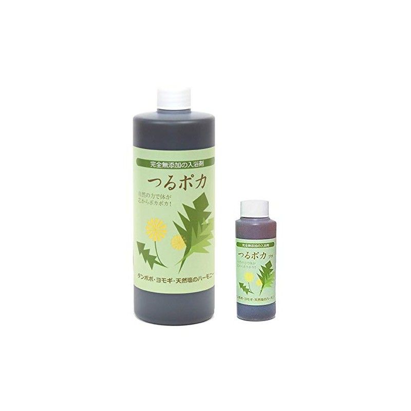 Tsurupoka Bath Salt, 16.9 fl oz (500 ml) + 2.4