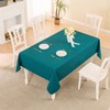 BALCONY & FALCON Rectangle Tablecloth, Wrinkle Resistant and Water Proof