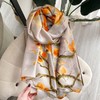 First Choose Silk Feeling Long Satin Scarf Fashion Beach Scarf