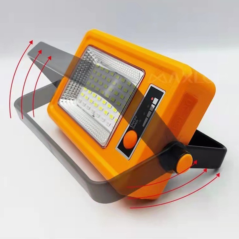 Portable Solar Lamp Lithium Battery Multifunctional Emergency Light for Outdoor