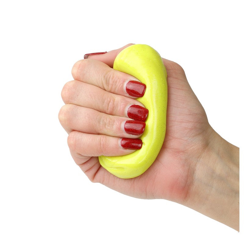 CanDo 10-2764 Sparkle Theraputty, 2oz, Yellow, X-Soft