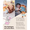NICI Cuddly Toy Fox with Reversible Function 30 x 20