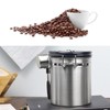 Stainless Steel Coffee Bean Airtight Canister Tea Dried Fruits Storage
