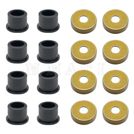M MATI Front Lower A Arm Bushing Dust Cover Kit for Yamaha Raptor 700 YFM700 2006-2022