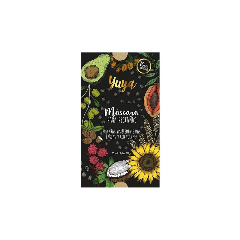 Mascara De Pestañas 10 Aceites Naturales Yuya