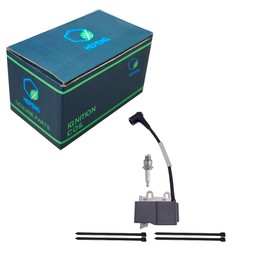 HEPENG A411000291 A411000290 C10146 Ignition Coil Kit and Spark Plug Compatible with Echo Shindaiwa Kioritz Mantis Leaf Blower PB-255LN PB-251 ES255 PB265L PB265LN PB251