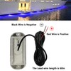 UWDESY 2Pcs 27 LEDs Blue Marine Boat Lights,IP68 Waterproof Underwater