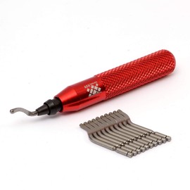 AFA Tooling Deburring Tool Kit with 11 High Speed Steel BK3010 Blades | Precision Edge Burr Removal on Copper, Iron, Brass, and PVC Plumbing Pipes, 3D Printing Plastics, Resin Art, and Metal Work