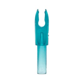 Bohning F Nock - .166 Shafts (4mm, VAP, Nano, Micro), 12 Pack, Teal