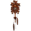 River City Clocks 12 Melody Quartz Cuckoo Clock with Five