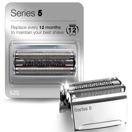 52S Series 5 Replacement Head Shaver Head Accessories for Braun Series5 Shaving Razor Head, Suitable for Braun S5 5190cc 5090 5020