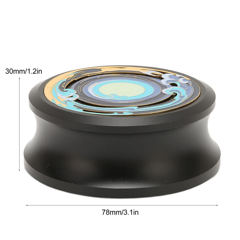 Record Weight Stabilizer, LP Turntable Disc Clamp, Professional Vibration Damping