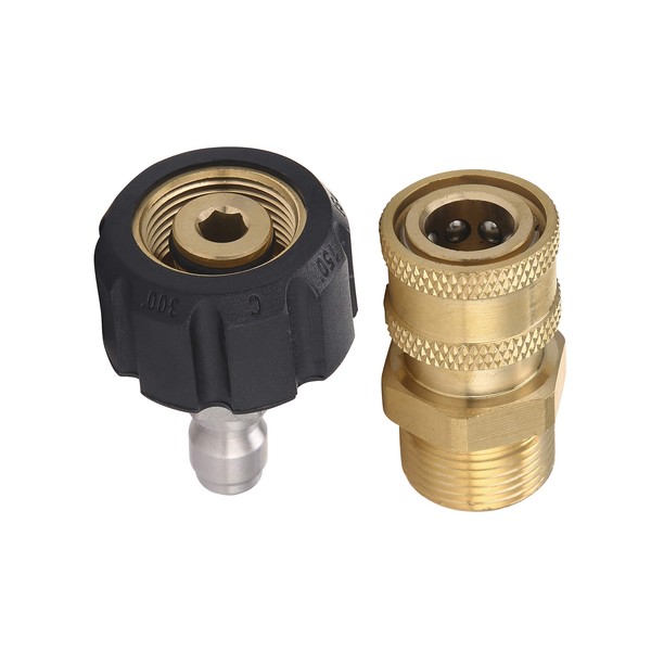 RIDGE WASHER Pressure Washer Adapter Set, Gun to Wand, M22