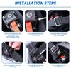 Liqqlex Motorcycle Helmet Quick Release Buckle Kit, Stainless Steel Ratcheted