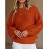 PRETTYGARDEN Womens Fall Sweaters 2024 Casual Loose Crewneck Ribbed Long