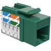 SATMAXIMUM 10 Pack Cat6 Keystone Ethernet Wall Jacks RJ45 Punch