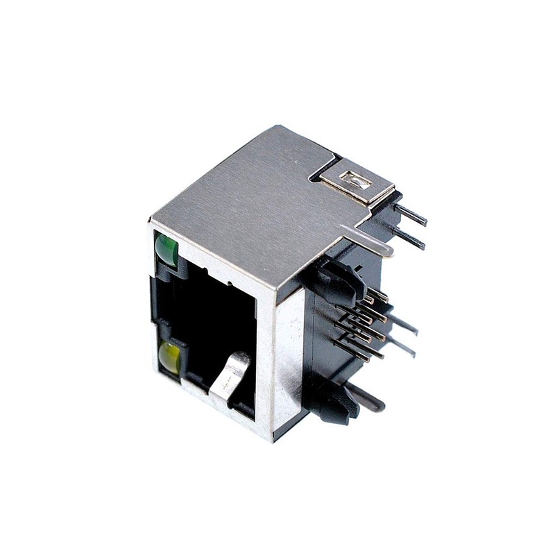 Ganasome 10 Pcs Shielded RJ45 8P8C 90 Degree Angle Network