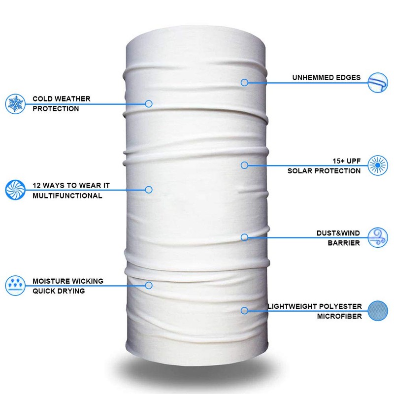 Magic Scarves Multifunctional Tube Neck Scarf Classic Retro Mod Houndstooth