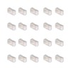 100Pcs CAT6 RJ45 Metal Shielded Connector Safe Reliable Net Shielded