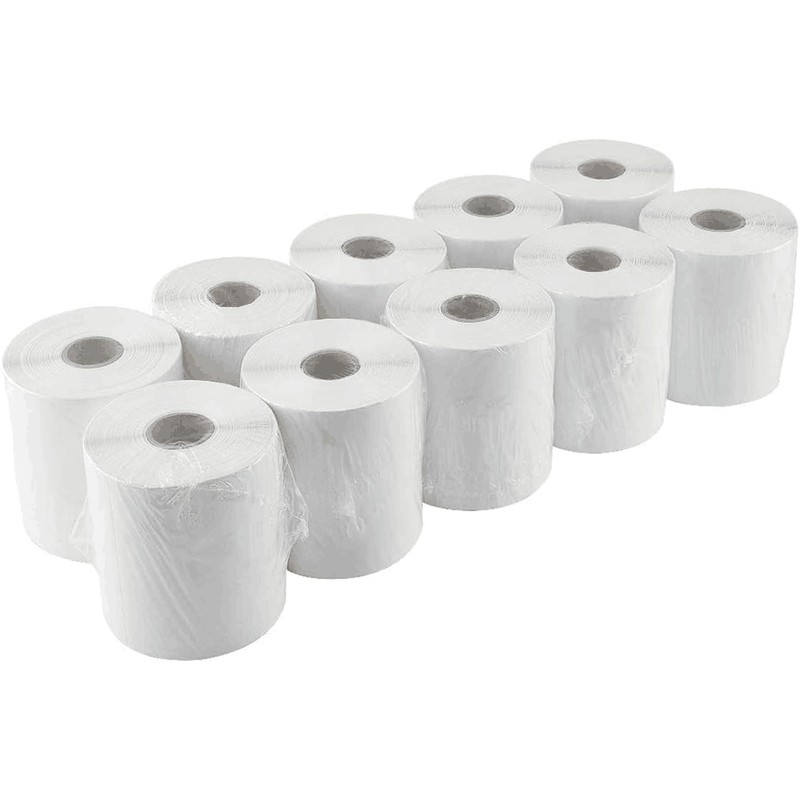 L LIKED 2500 PCS 4"x 6" Thermal Shipping Labels, White