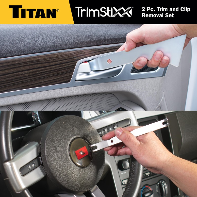 Titan 11586 Trim Stixx 2-Piece Trim and Clip Removal Set