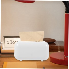 Gatuida Wipe Holder Tissue Box Dispenser Flushable Wipes Container Stylish for Bathroom