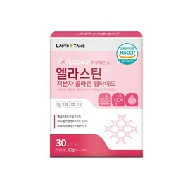 모발콜라겐 엘라스틴 저분자 콜라겐 펩타이드 30스틱 피부 피쉬콜라겐 히알루론산 Hair Collagen Elastin Low Molecular Collagen Peptide 30 Sticks Skin Fish Collagen Hyaluronic Acid