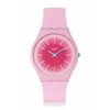 Swatch Unisex Casual Pink Watch Bio-sourced Material Quartz Radiantly Pink