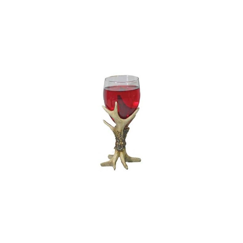 Antler Wine Glasses with Distinctive Styles 7.5-inch (Set of 2
