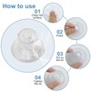 JRSHIRLEYLTD Pack of 18 Suction Cups with Thread Diameter 45