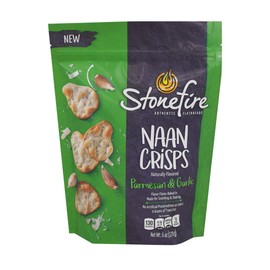 Stonefire, Naan Crisp Parmesan & Garlic, 6 Ounce