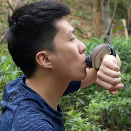 Wrist Water Bottle 7oz/200ml Wearable HandsFree Silicone Water Bottle BPA-Free for Outdoor Sports Running Cycle Rock Climbing