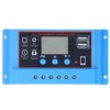 Solar Panel Charge Controller LCD Display PWM Photovoltaic Charging Regulator