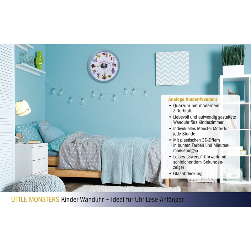 TFA Dostmann Children's Wall Clock