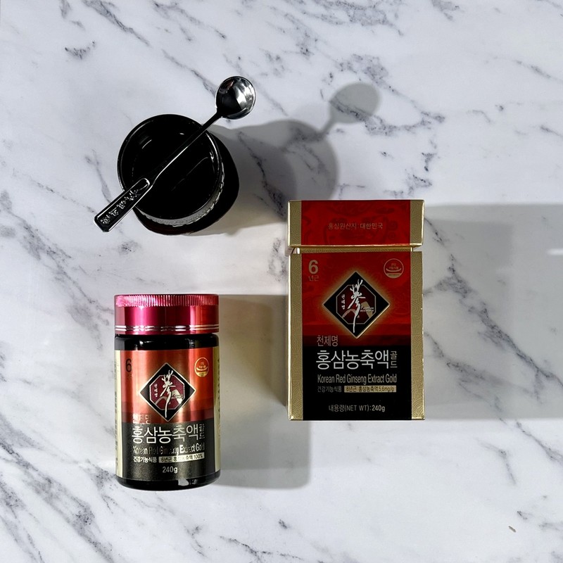 Cheonjemyeong 6-year-old red ginseng concentrate gold 240g / 천제명 6년근