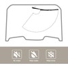 Universal UTV & Golf Cart Wiper Blade with Manual Wiper