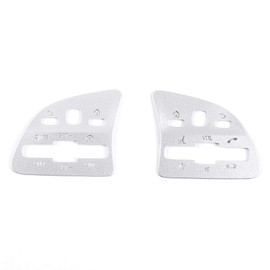 For Benz A B C E Class W177 W247 W205 W213 GLA X156 GLB X247 GLC X253 GLS X167 CLA W118 EQC 2020 2021 Car Steering Wheel Buttons Sequins Decoration Sticker ers