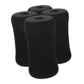 GRIRIW 4Pcs Foam Foot Pads for Exercise Machines Durable Replacement Rollers for Leg Extension Weightlifting Equipment Easy to Install Foam Pads for Enhanced Comfort and Versatility