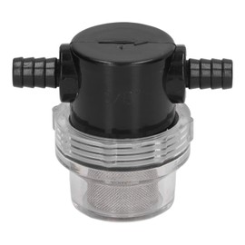 LOCADENCE Water Pump Filter, 1/2in NPSM Outlet Inline Strainer Sprayer Filter with 50 Mesh Stainless Steel Filter Screen for Pressure Washer