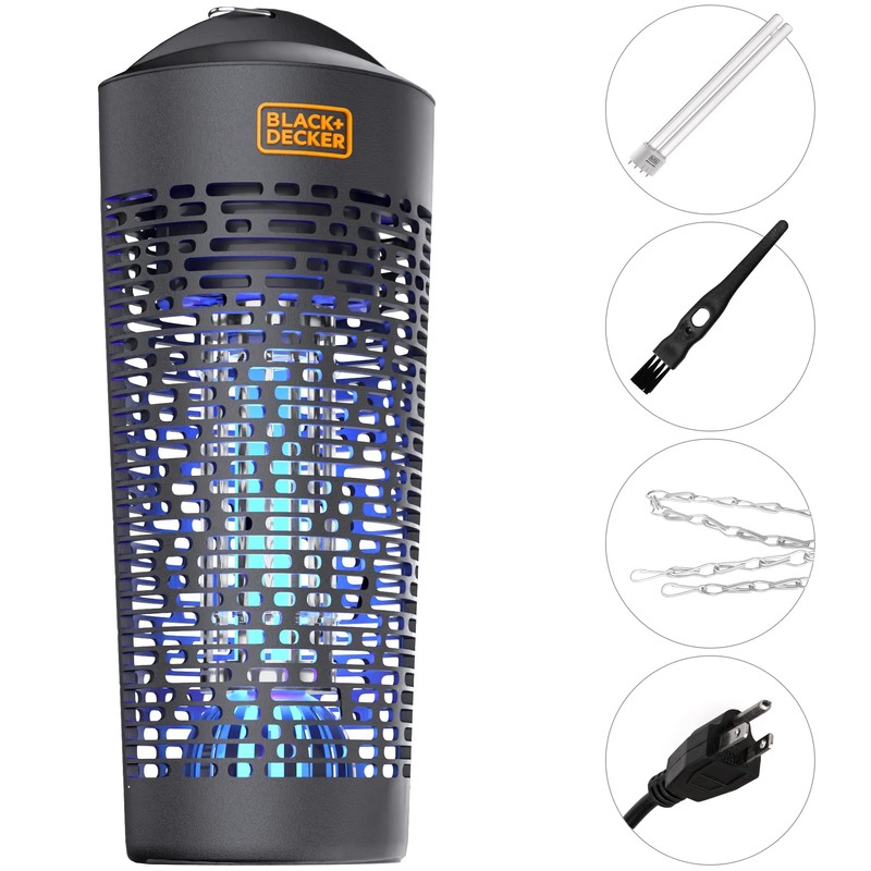 Bug Zapper Mosquito Killer Indoor and Outdoor Fly Zapper Half