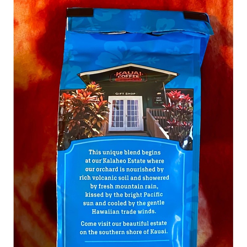 Kauai Coffee Mocha Macadamia Nut Ground 10oz Hawaiian Estate BEST