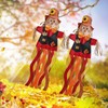 THQZLH Scarecrow Windsock - Fun and Festive Outside Decorations for
