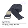 Yoga Straps 1.8M or 2.5M, Durable Cotton Yoga Straps for